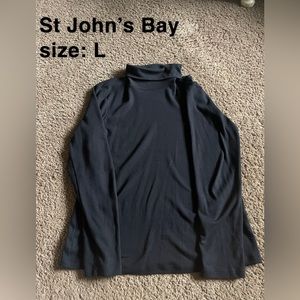 St John’s Bay Black Turtle Neck